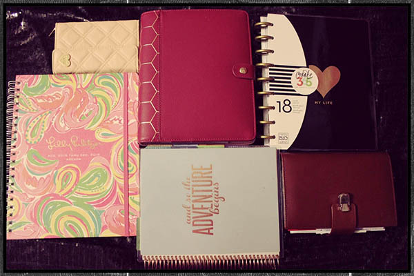 How I Organize my Life through my Planners1